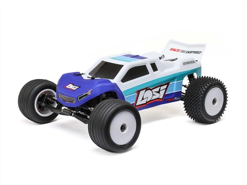 118 Mini-T 20 V2 2WD Stadium Truck Brushless RTR Blue