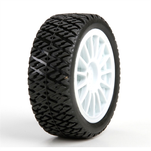 FF/RR Gravel Spec Tire,(2) Mounted: Mini Rally