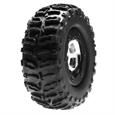 1.9 Mini Rock Claws Glued, Chrome Wheels (2)