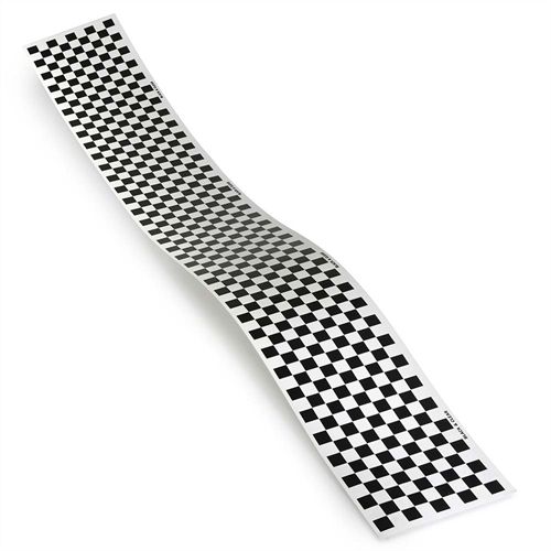 MonoKote Trim Black/Clear Checkerboard