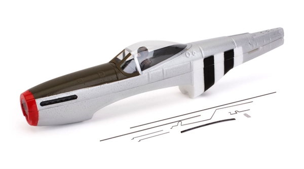 Fuselage with Canopy: Ultra-Micro P-51D w/AS3X