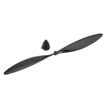 Propeller with Spinner 140mm x 45mm: Vapor/Night