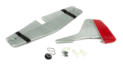 Complete Tail w/Accessories: UM P51D Mustang AS3X