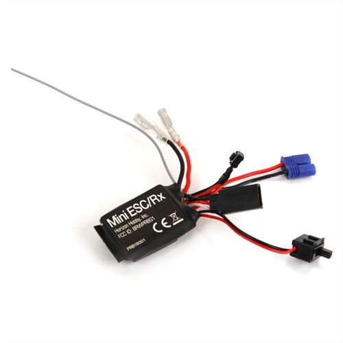 ESC/Receiver 2.4GHz, WP, V4: Impulse 9, Blackjack
