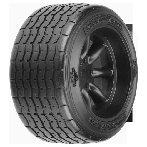 1/10 PROTOform VTA Rear 31mm VTA Tires Mounted 12mm Black Wh