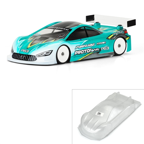 1/10 P63 X-Lite (0.4mm) Clear Body for 190mm TC