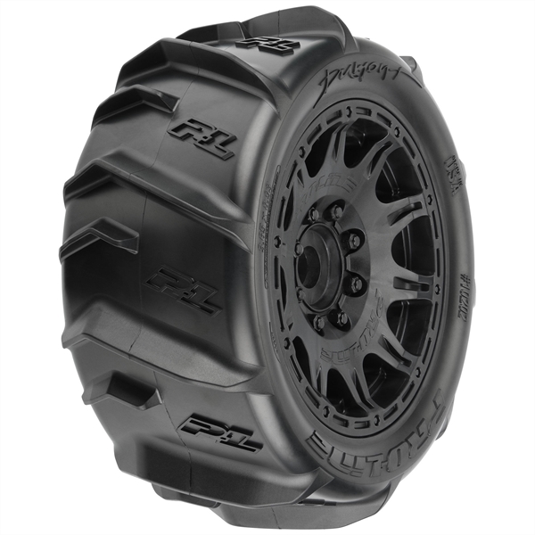 1/6 Dumont Sand/Snow Tires F/R 5.7" Tires MTD 24mm Black Rai