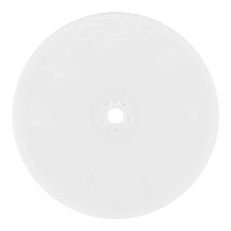 1/10 Velocity 2WD Front 2.2" 12mm Buggy Whls (2) White: TLR