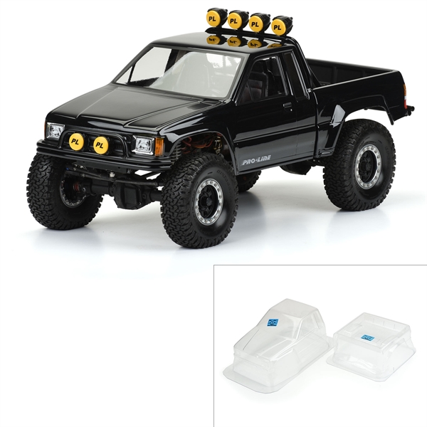 1/10 1985 Toyota HiLux SR5 Clear Body 12.3" (313mm) Wheelbas