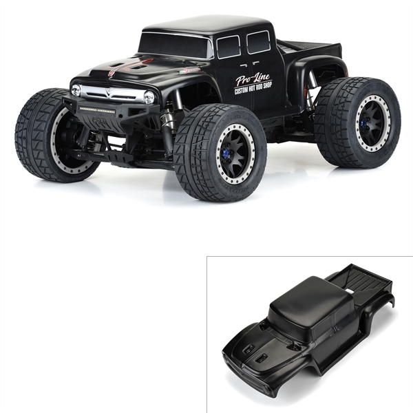 1/5 Pre-Cut Ford F-100 Bash Armor Black Body: X-MAXX