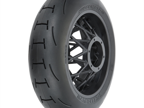 1/4 Supermoto 2.0 S3 Rear Tire MTD Black Supermoto Wheel: MX
