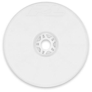 1/8 Velocity Front/Rear 4.0" 17mm Truggy Wheels (4) White