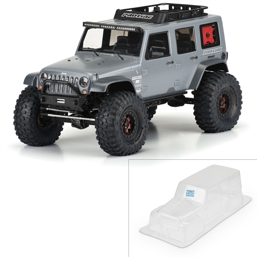 1/10 Jeep Wrangler Unlimited Rubicon Clr Bdy 12.3" (313mm) W
