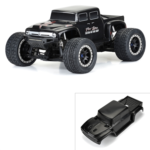 1/5 Pre-Cut Ford F-100 Bash Armor Black Body: X-MAXX