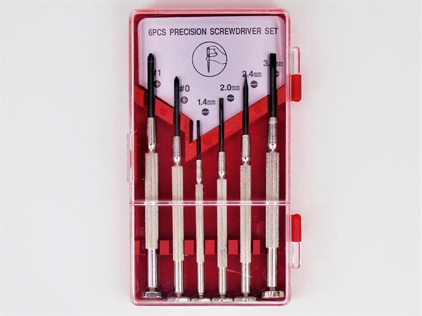 6 Piece Precision Screwdriver Set