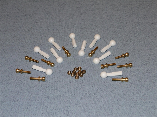 White Ball Joint M2 (pk10