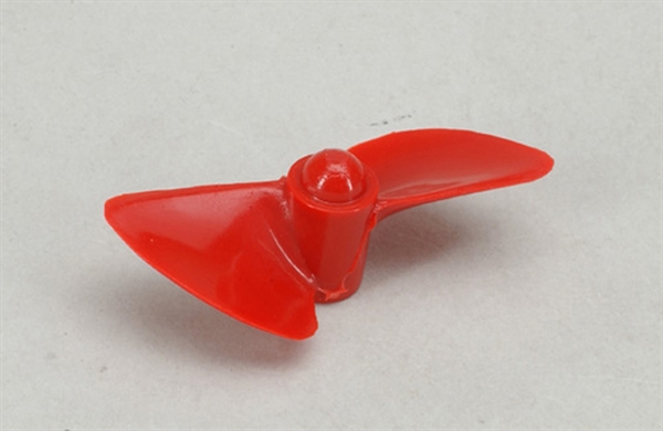2 Bladed 55mm Waterscrew  SR Red Nylon M4 LH