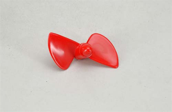 2 Bladed 62mm Waterscrew Red Nylon M5 LH