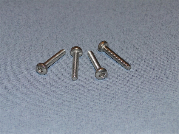 SS Pozi Pan Hd Scr M4 25mm Pk4