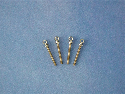 Eyebolt M1.2 Ball�:2.3mm Thread Length :12mm(Pk4)