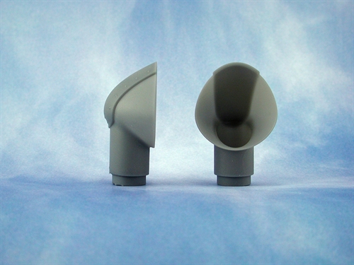 Cowl Ventilators (Resin) �37, H45mm, with fabricating detail