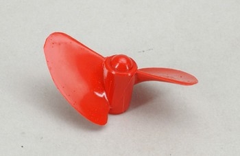 2 Bladed 50mm Waterscrew  Red Nylon M5 LH