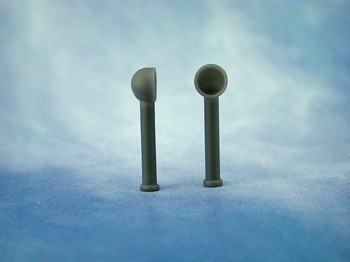 Cowl Ventilators (Resin) �7, H28mm, on long stem(Pk2)