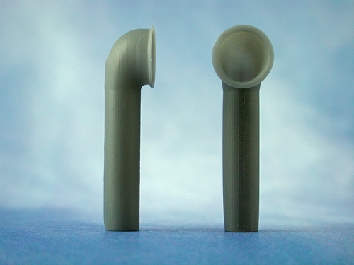 Cowl Ventilators (Resin) �10, H36mm, on long stem(Pk2)