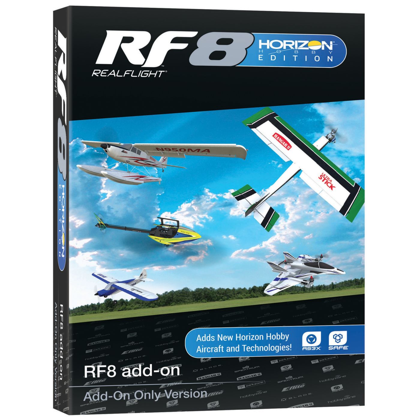 REALFLIGHT RealFlight RF8 add-ons 1 Horizon Hobby Edition