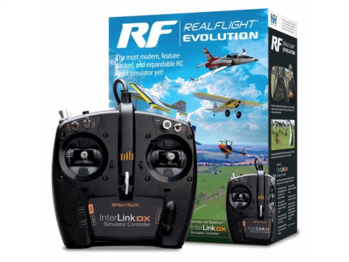 RealFlight Evolution RC Flight Simulator with InterLink DX Controller RealFlight Evolution RC Flight Simulator with InterLink DX Controller