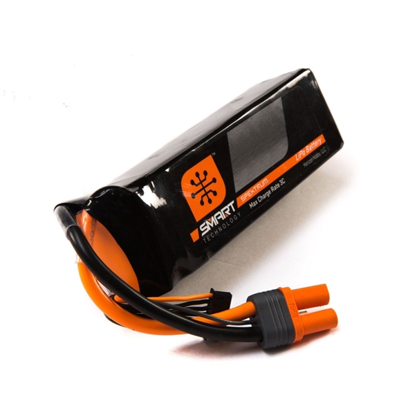 2200mah 4S 14.8V Smart LiPo 30C; IC3