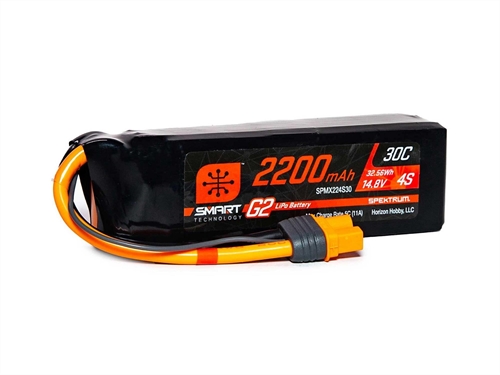 2200mAh 4S 148V SMART G2 30C IC3
