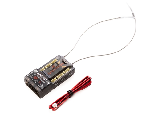 AR10360T DSMX 10-Channel AS3X amp SAFE Telemetry Receiver
