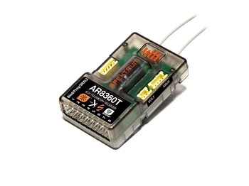 AR8360T 8 Channel SAFE & AS3X Telemetry Receiver
