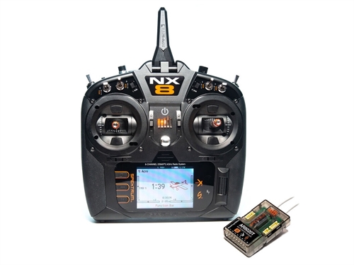NX8 8 Channel System w AR8020T Telemetry Receiver