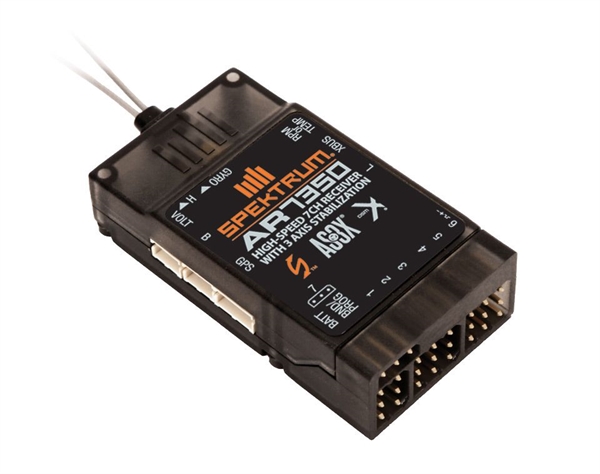 AR7350 7 Channel AS3X RX with integrated telemetry