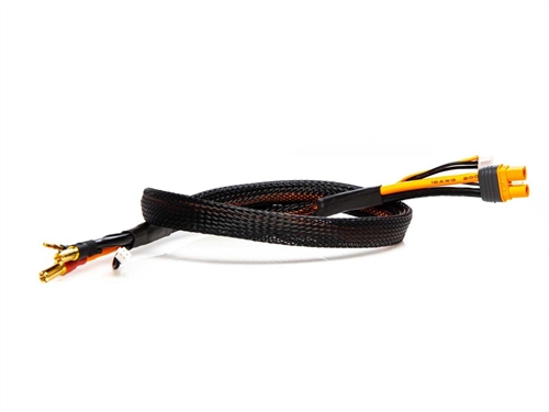 IC3 Batt: 5mm Tube Bullet Smart 2S Charge Cable 2'