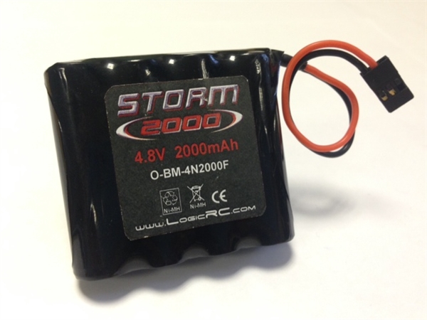 RX NiMH 4.8V AA 2000mAh Flat