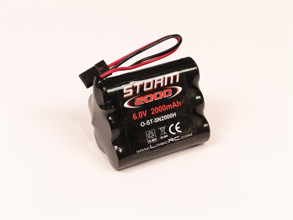 RX NiMH 6.0V AA 2000mAh Hump