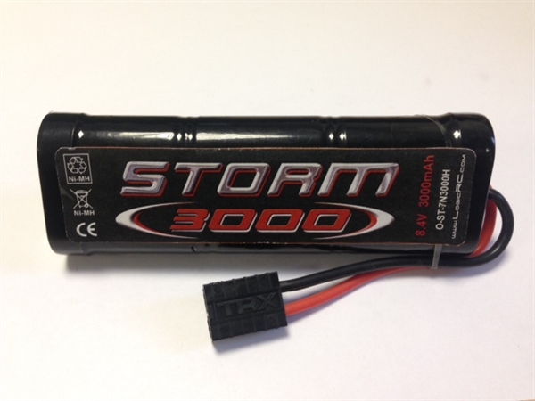 NiMH 8.4V 3000mAh Hump TRX Connector