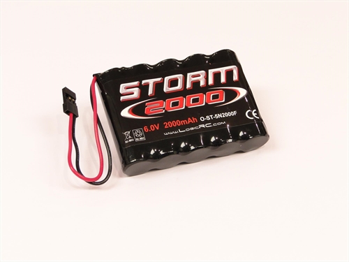 RX NiMH 6.0V AA 2000mAh Flat