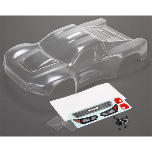 Body Set, Pre-Cut, Clear w Stickers: 22SCT  2.0
