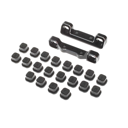 Adjustable Pivot Set, C & D, Black: 22 5.0