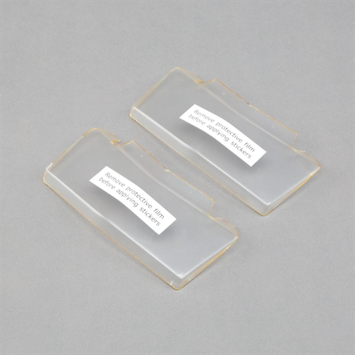 Rear Spoiler, Clear (2): 22T 3.0