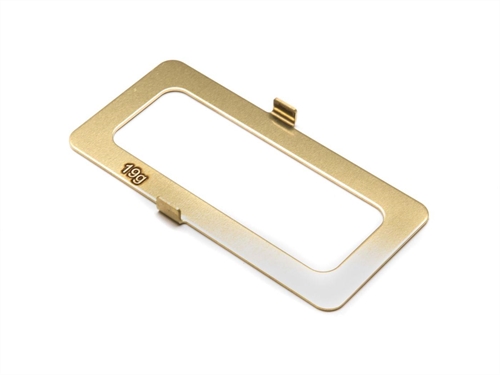 Brass Battery Weight, 18g