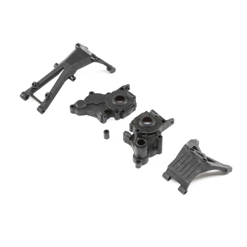 Gearbox/Brace Set, 3-gear tranny: 22/T/SCT 2.0