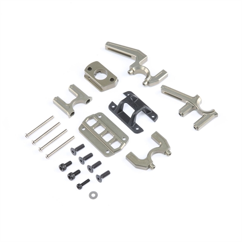 Split Center Diff Mount, Aluminum: 8E/8TE 3.0/4.0