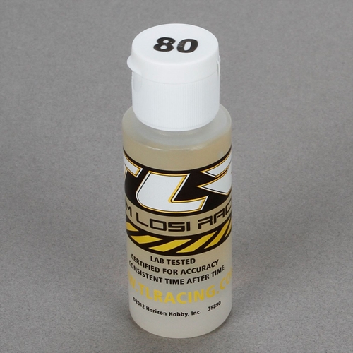 Silicone Shock Oil, 80 Wt, 2 Oz