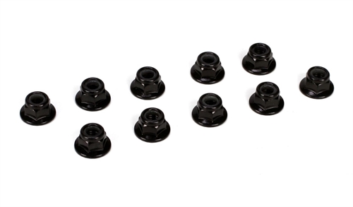 M5 Nylock Flanged Serrated Nut (10)