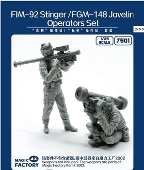 Stinger/Javelin Operators Set (Resin)
